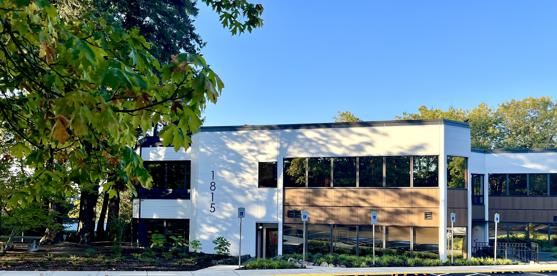 front of building 1815 SW Marlow Ave. Suite206, Portland OR